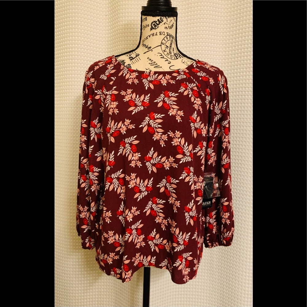 4/25 A.N.A  women blouse size small